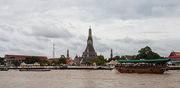 Wat Arun, viewed from Chao Phraya River[2]